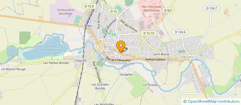 localisation de l'entreprise SCI MARALLE à BROU
