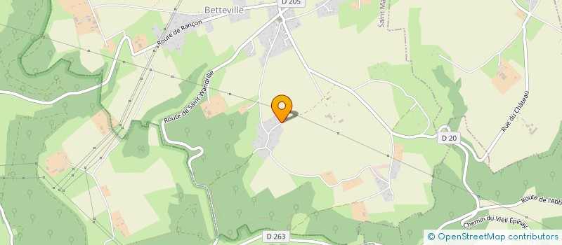 localisation de l'entreprise SCI MARAMA  SAINT MARTIN DE L'IF