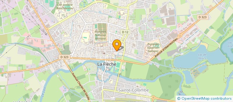 localisation de l'entreprise SCI MARAN  LA FLECHE