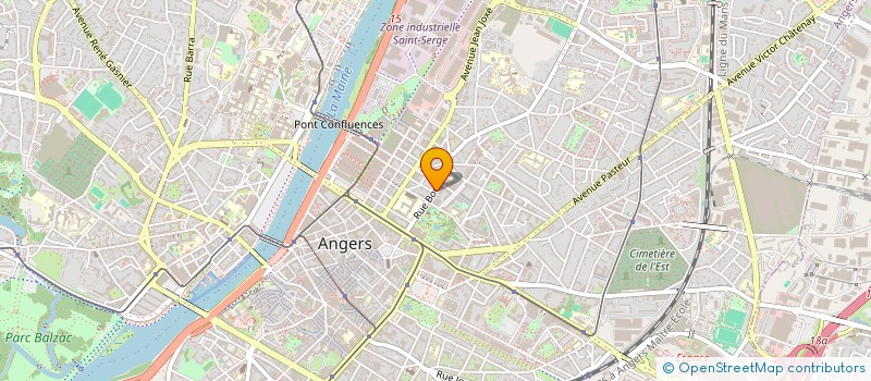 localisation de l'entreprise SCI MARANDRE à ANGERS