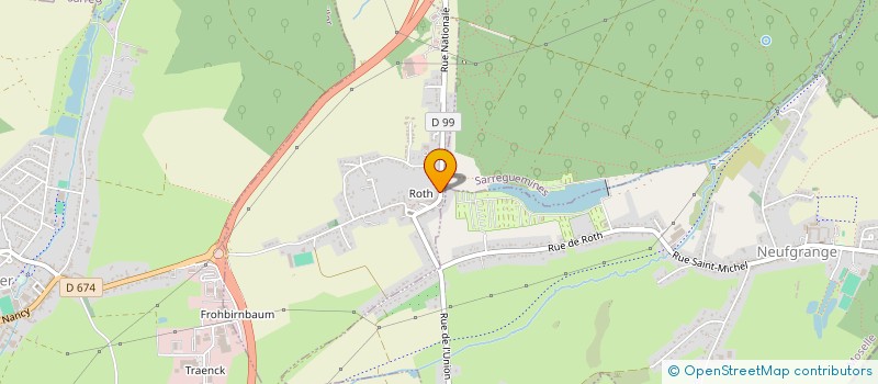 localisation de l'entreprise SCI MARANNE  HAMBACH