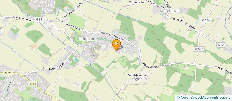 localisation de l'entreprise SCI MARANT  PIN BALMA