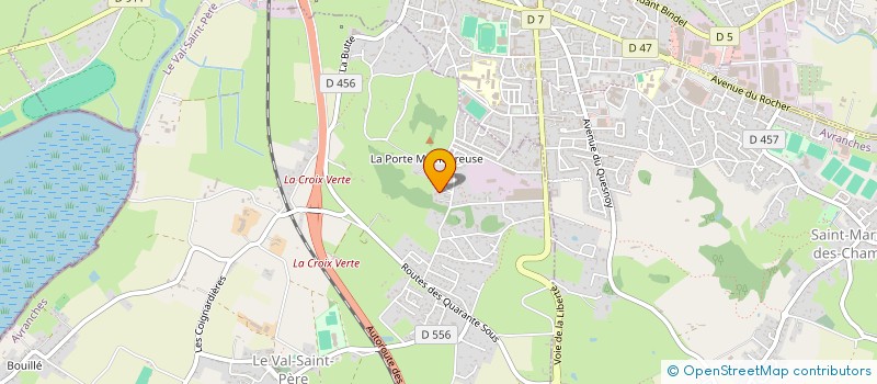 localisation de l'entreprise SCI MARANT  LE VAL-SAINT-PERE