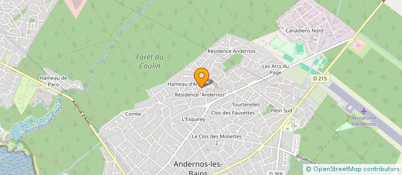 localisation de l'entreprise SCI MARANTINE  ANDERNOS-LES-BAINS