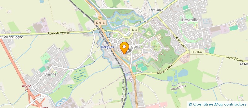 localisation de l'entreprise SCI MARANY  BERGUES