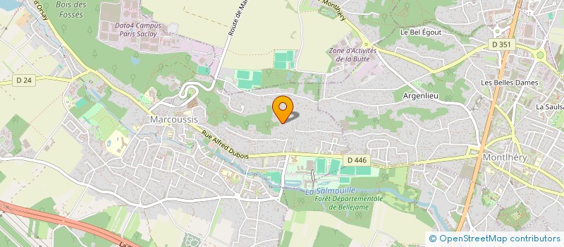 localisation de l'entreprise SCI MARAPH  MARCOUSSIS