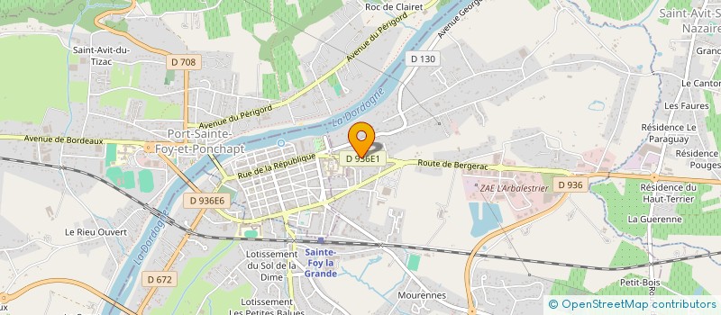 localisation de l'entreprise SCI MARAPIANNE  RIOCAUD