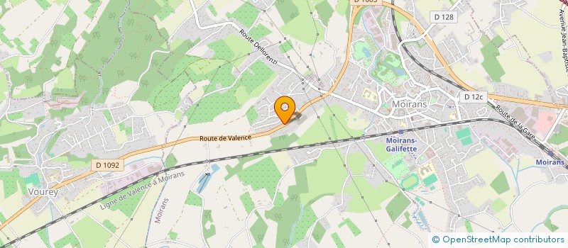 localisation de l'entreprise SCI MARASCHIN  MOIRANS