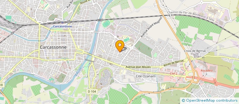 localisation de l'entreprise SCI MARATEA à CARCASSONNE