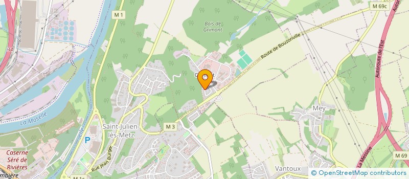 localisation de l'entreprise SCI MARATHON à SAINT-JULIEN-LES-METZ