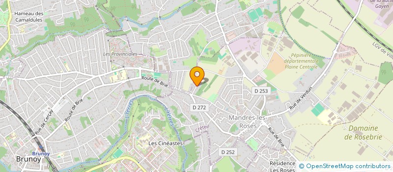 localisation de l'entreprise SCI MARATON  MANDRES-LES-ROSES