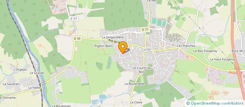 localisation de l'entreprise SCI MARAU  LAILLE