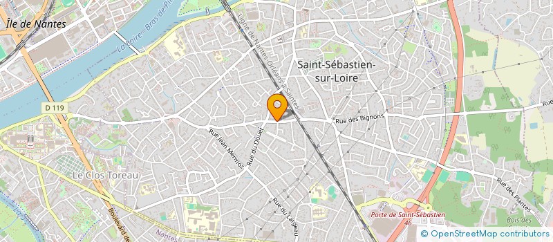 localisation de l'entreprise SCI MARAULO à SAINT-SEBASTIEN-SUR-LOIRE