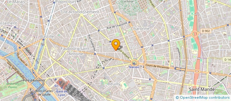 localisation de l'entreprise SCI MARAY  PARIS