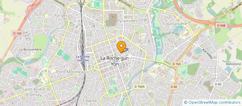 localisation de l'entreprise SCI MARAZION  LA ROCHE-SUR-YON