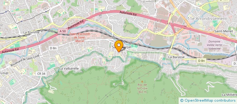 localisation de l'entreprise SCI MARBAP à MARSEILLE 11EME