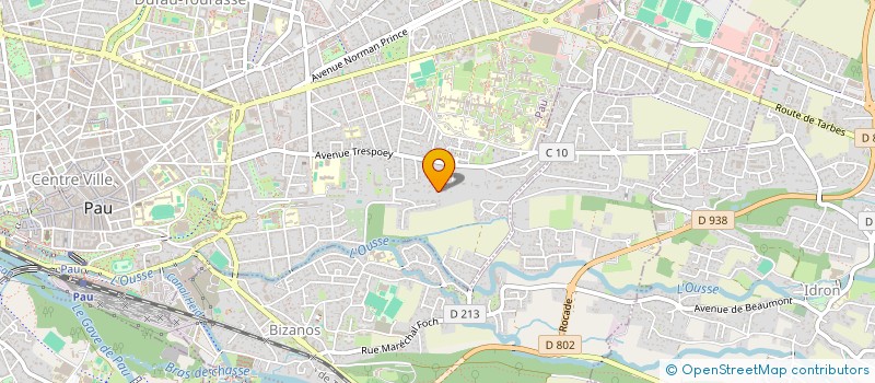 localisation de l'entreprise SCI MARBAT à PAU