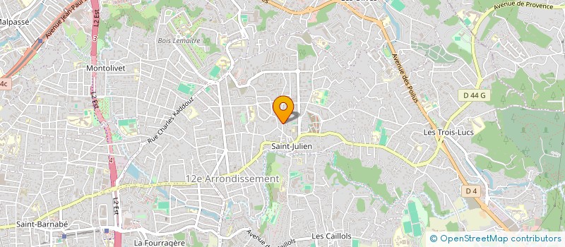 localisation de l'entreprise SCI MARBAUROU à MARSEILLE