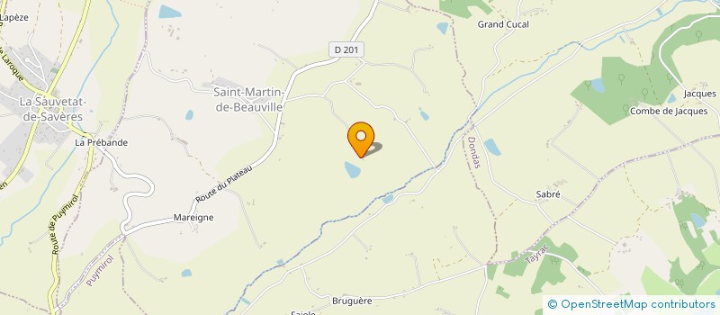 localisation de l'entreprise SCI MARBE  SAINT-MARTIN-DE-BEAUVILLE