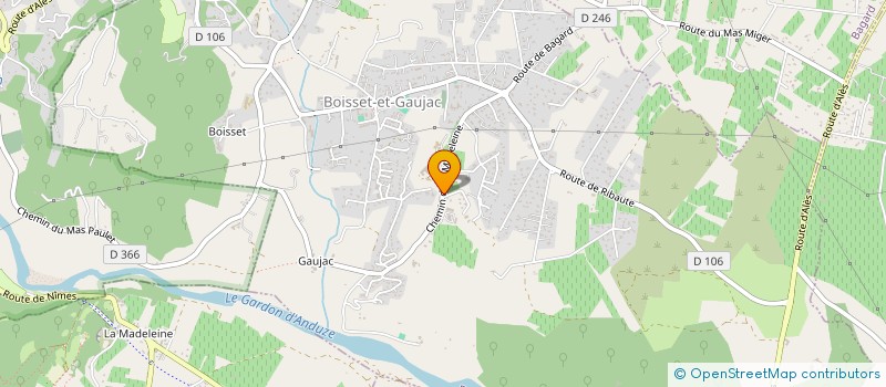 localisation de l'entreprise SCI MARBEL  TORNAC