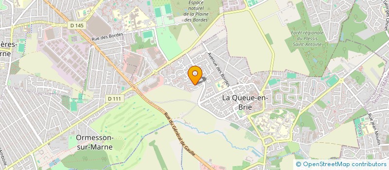 localisation de l'entreprise SCI MARBELLA  LA QUEUE-EN-BRIE