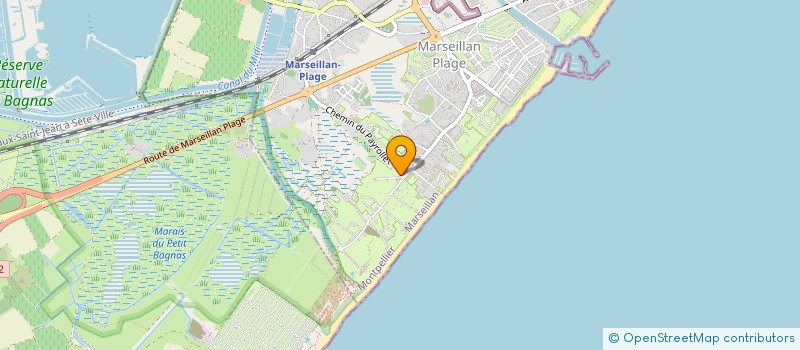 localisation de l'entreprise SCI MARBELLA NOSTRA à MARSEILLAN