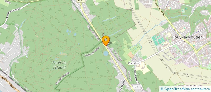 localisation de l'entreprise SCI MARBRE  TRIEL-SUR-SEINE