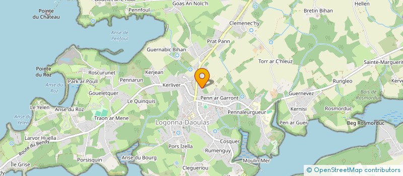 localisation de l'entreprise SCI MARC  LOGONNA-DAOULAS