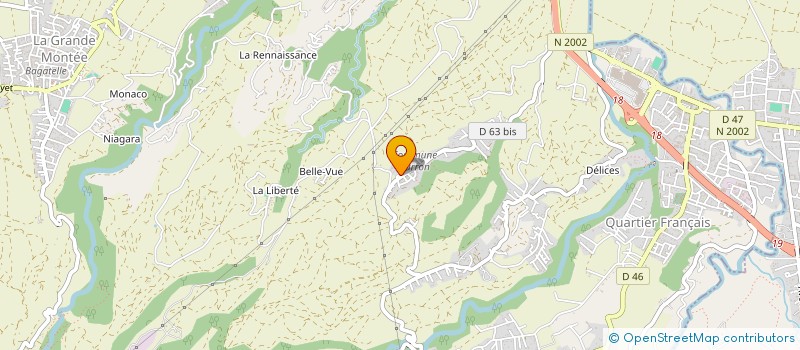 localisation de l'entreprise SCI MARC  SAINTE-SUZANNE