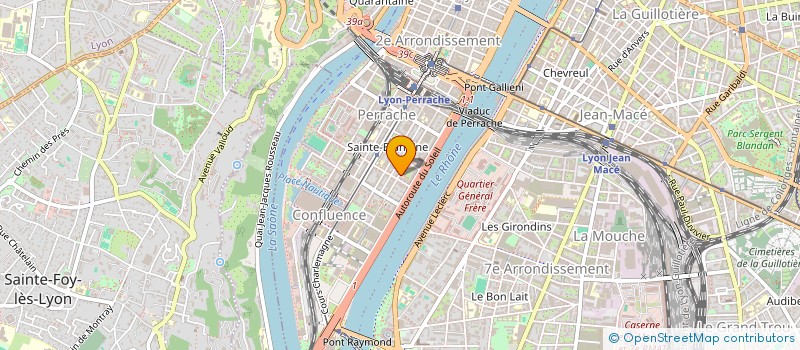 localisation de l'entreprise SCI MARC ANTOINE  LA TOUR-DE-SALVAGNY