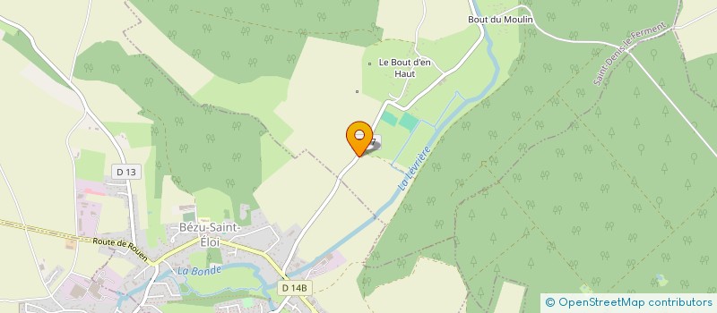 localisation de l'entreprise SCI MARC DUCORNET  SAINT-DENIS-LE-FERMENT