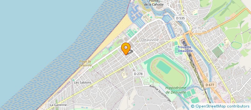 localisation de l'entreprise SCI MARC LOUISIANE à DEAUVILLE