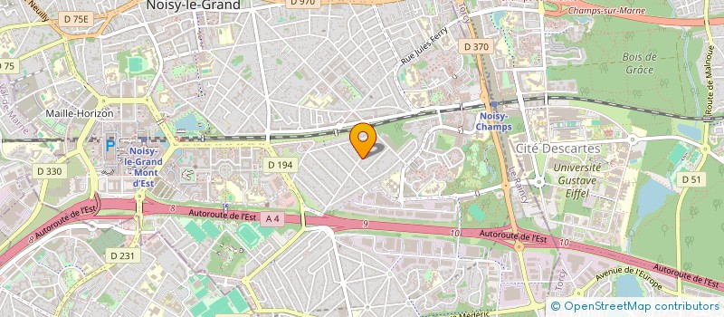 localisation de l'entreprise SCI MARC VERO  NOISY-LE-GRAND