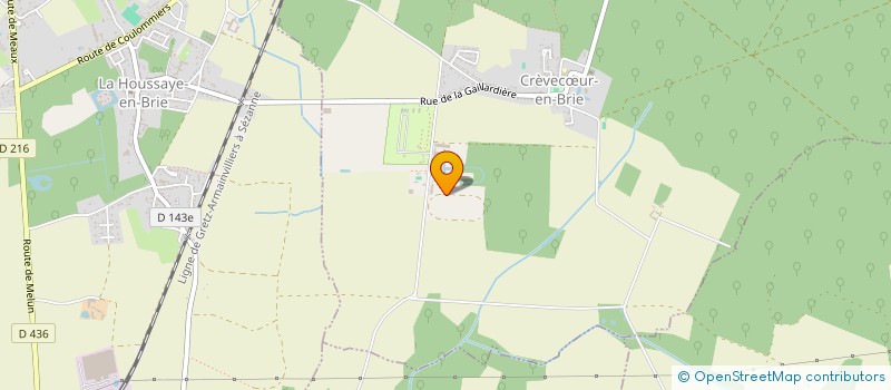 localisation de l'entreprise SCI MARCA  CREVECUR-EN-BRIE