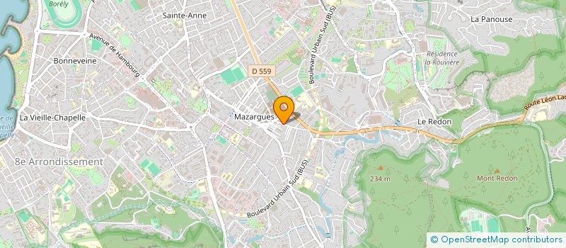localisation de l'entreprise SCI MARCA  MARSEILLE