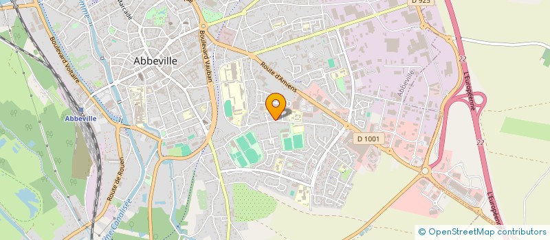 localisation de l'entreprise SCI MARCADE à ABBEVILLE