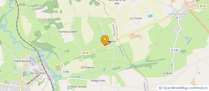 localisation de l'entreprise SCI MARCADIER  CERENCES