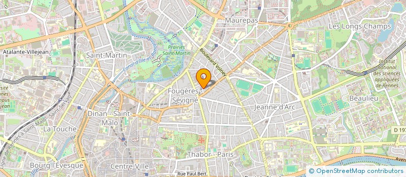 localisation de l'entreprise SCI MARCADO  RENNES