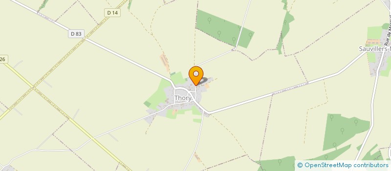 localisation de l'entreprise SCI MARCAM  THORY