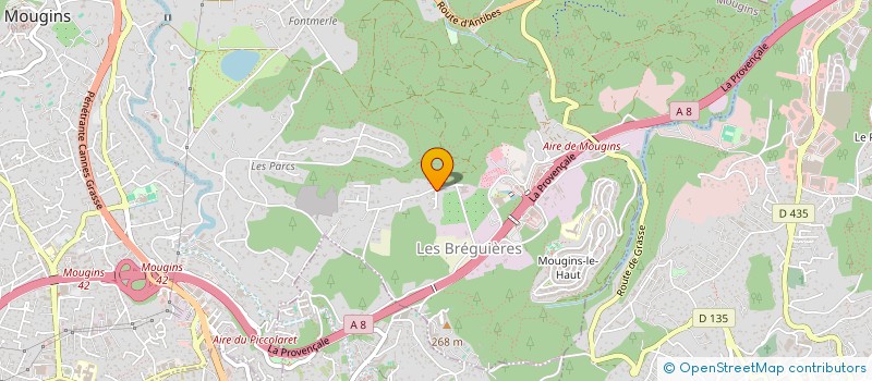 localisation de l'entreprise SCI MARCANO  MOUGINS