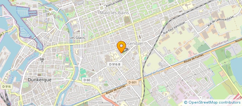 localisation de l'entreprise SCI MARCANT à DUNKERQUE