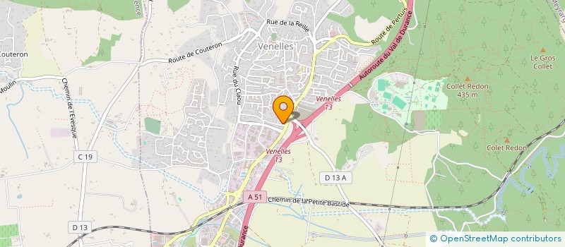 localisation de l'entreprise SCI MARCAP  VENELLES