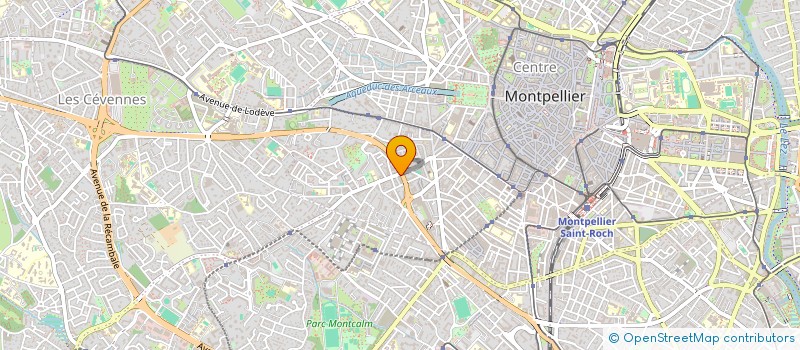 localisation de l'entreprise SCI MARCAS à MONTPELLIER