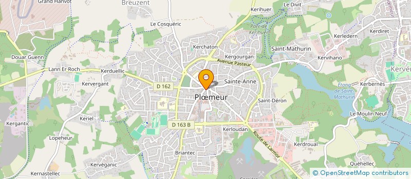 localisation de l'entreprise SCI MARCE à PLOEMEUR