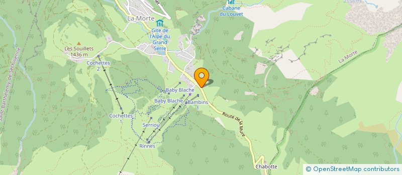 localisation de l'entreprise SCI MARCE IMMOBILIER  LA MORTE