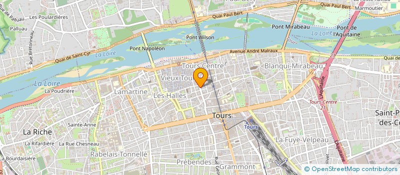 localisation de l'entreprise SCI MARCEAU 26 à TOURS
