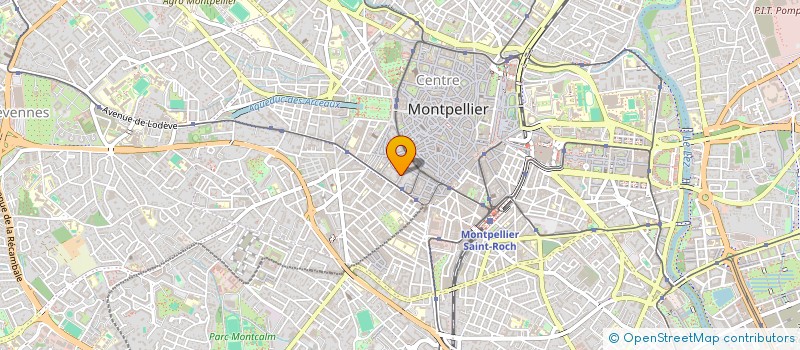 localisation de l'entreprise SCI MARCEAU à MONTPELLIER