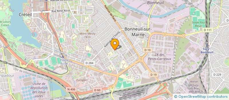 localisation de l'entreprise SCI MARCEAU à BONNEUIL-SUR-MARNE