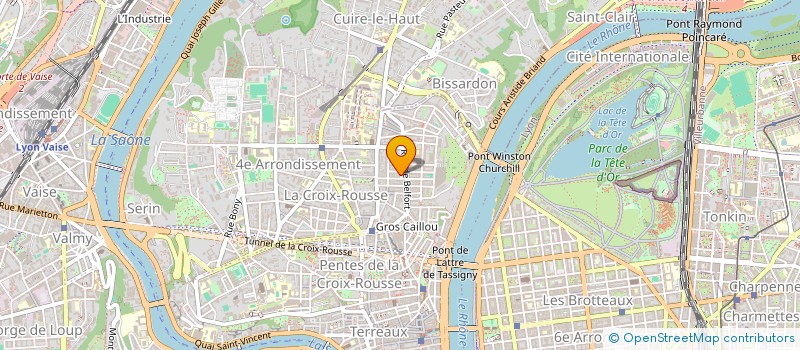 localisation de l'entreprise SCI MARCEAU  LYON