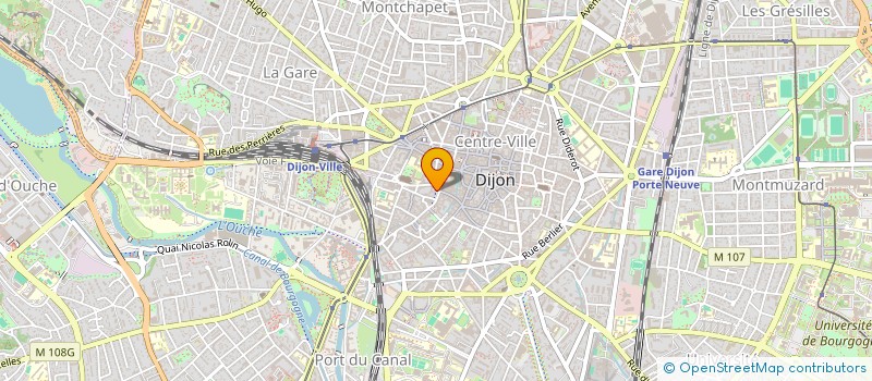 localisation de l'entreprise SCI MARCEAU 60 à DIJON